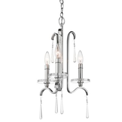 Tara Convertible Mini Chandelier by Kichler - Starlight Lighting USA and Canada